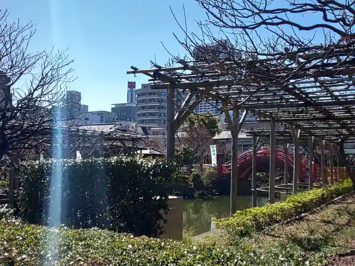 亀戸天神社の庭園