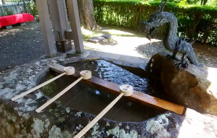 本輪西八幡神社の手水舎