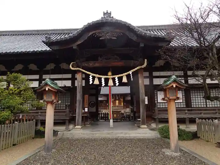 誉田八幡宮の本殿・本堂