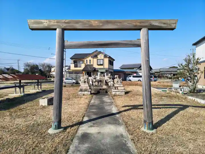 皇大神社(松ヶ島)の鳥居