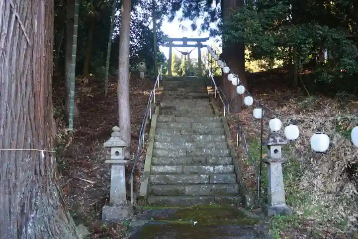 仁井田神社の鳥居