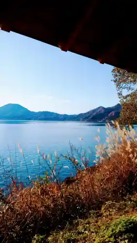 御座石神社の景色