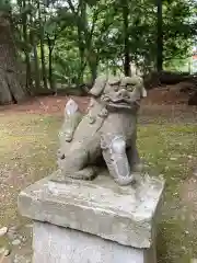 音更神社の狛犬