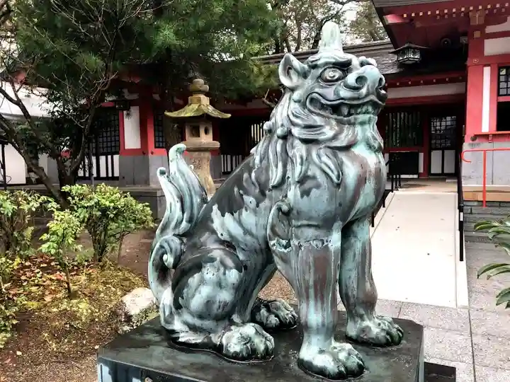 宮崎八幡宮の狛犬