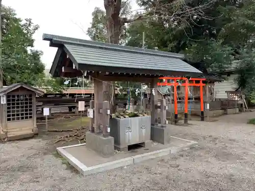 平塚神社の手水舎