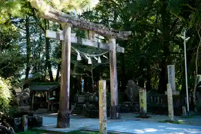 久礼八幡宮の鳥居