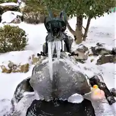 大鏑神社の手水