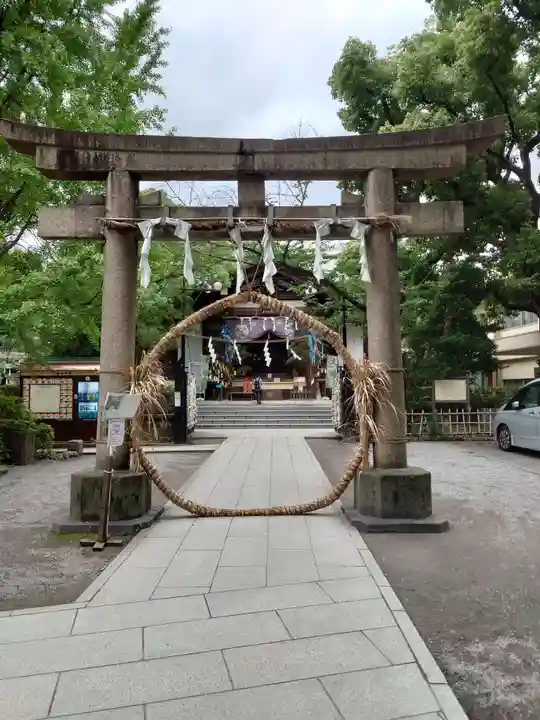 稲毛神社の鳥居