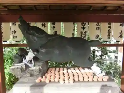 摩利支天堂 禅居庵の狛犬