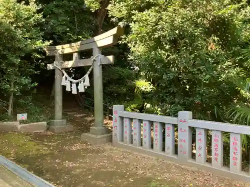 杉山神社の鳥居