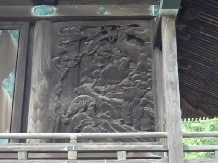 嶺御嶽神社の芸術