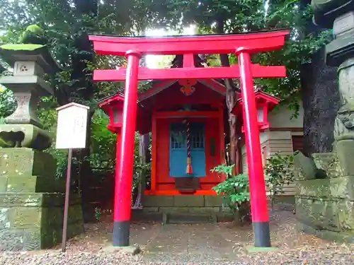 岩槻久伊豆神社の末社・摂社