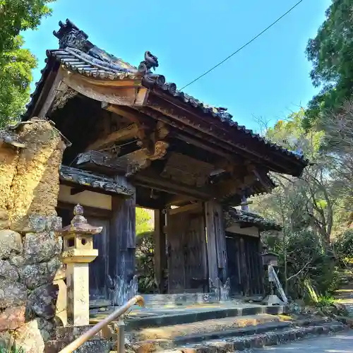 長楽寺の山門