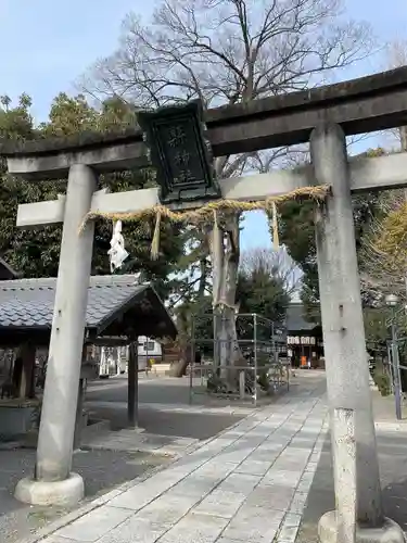 縣神社の鳥居