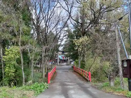 蠶養國神社の周辺