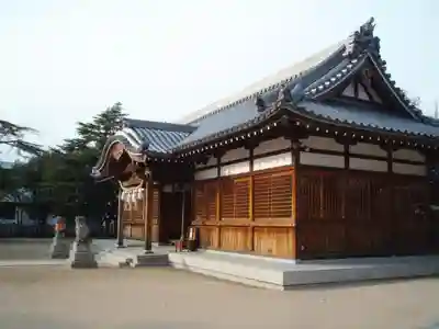 大窪八幡宮の本殿・本堂