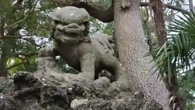 山野浅間神社の狛犬