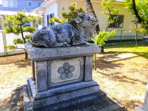 天神社（乙川天満宮）の狛犬