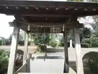 八街神社の手水舎