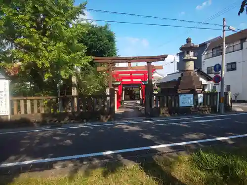 天王坊稲荷神社の鳥居