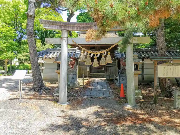 御剱八幡宮の鳥居