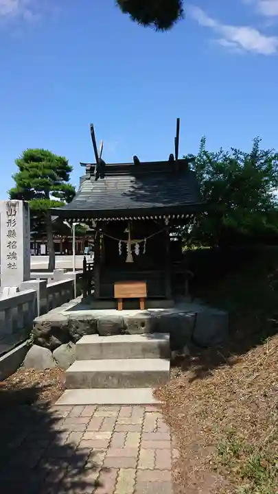 山形縣護國神社の本殿・本堂