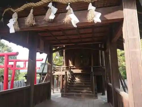 八幡神社の本殿・本堂