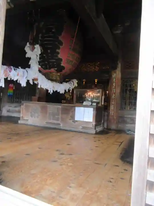 笠森寺の本殿・本堂