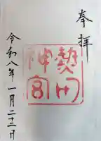 熱田神宮の御朱印