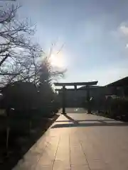 鹿児島縣護國神社の鳥居