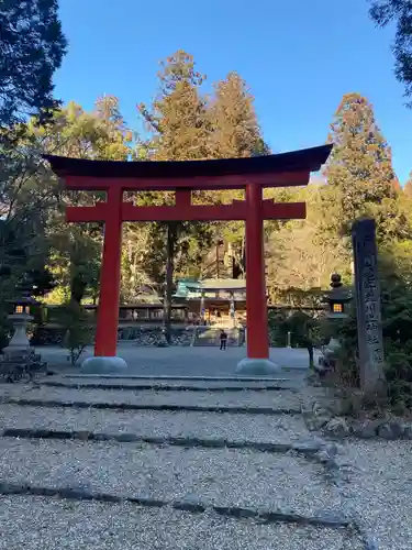 丹生川上神社（下社）の鳥居