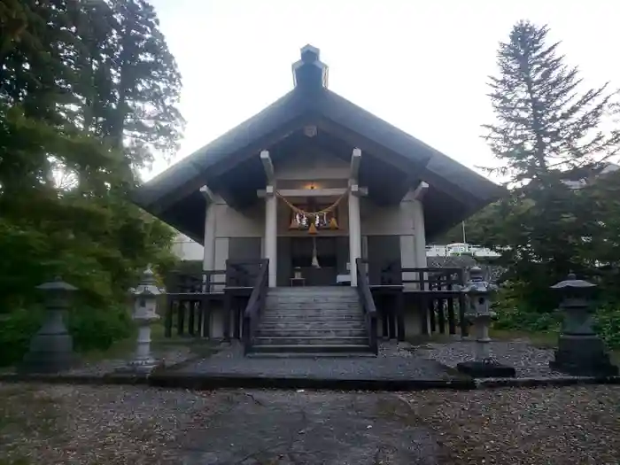 酢川温泉神社の本殿