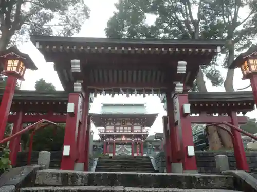 篠崎八幡神社の山門