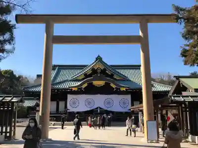 靖國神社の鳥居