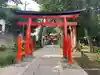 自由が丘熊野神社の鳥居