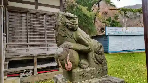 住三吉神社の狛犬