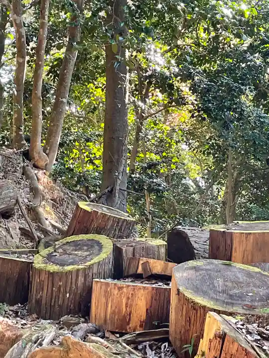 鞍馬寺奥の院 魔王殿の周辺
