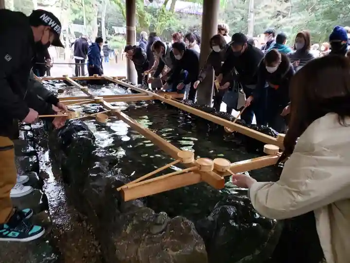 熱田神宮の手水舎
