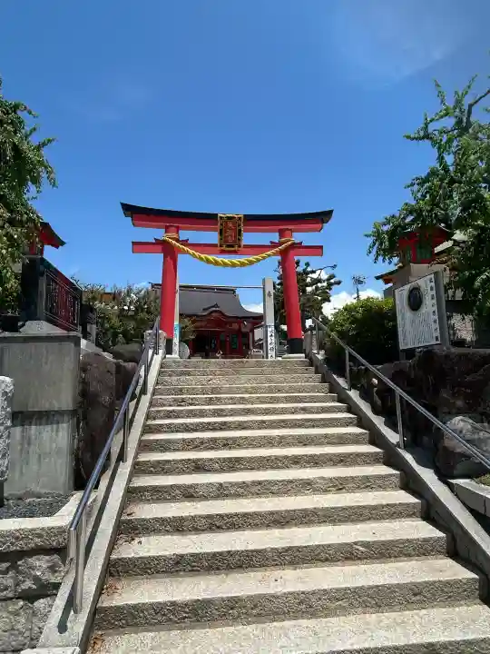 綱敷天満宮の鳥居