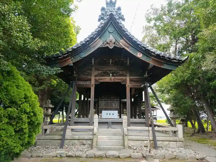 八幡社の本殿・本堂