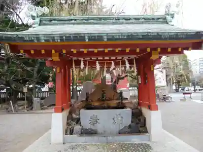 浅草神社の手水舎