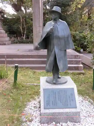 難波大社　生國魂神社の像