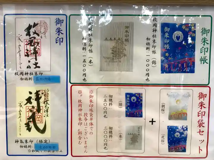 枚岡神社の授与品その他