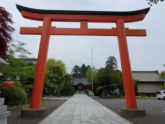 湯倉神社の鳥居