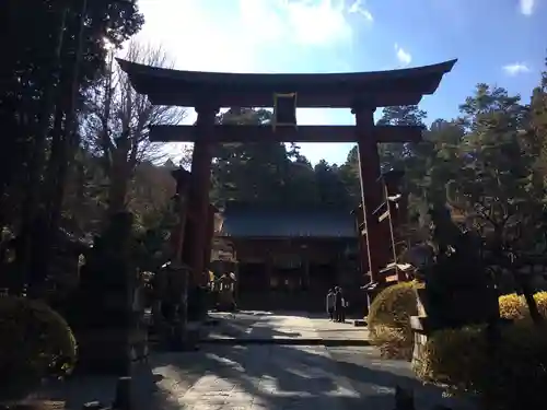 北口本宮冨士浅間神社の鳥居