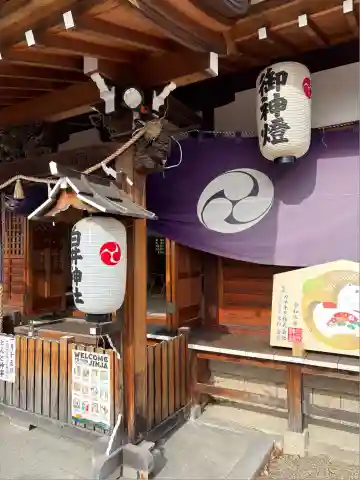 白井神社の本殿・本堂