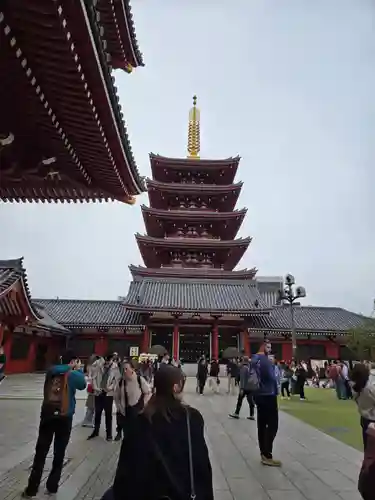 浅草寺の塔