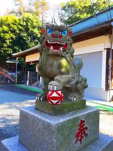 馬絹神社の狛犬