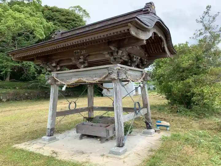 愛宕神社の手水舎