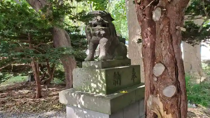 羽幌神社の狛犬